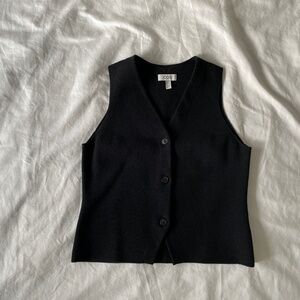 COS Women's Black Vest/Waistcoat
